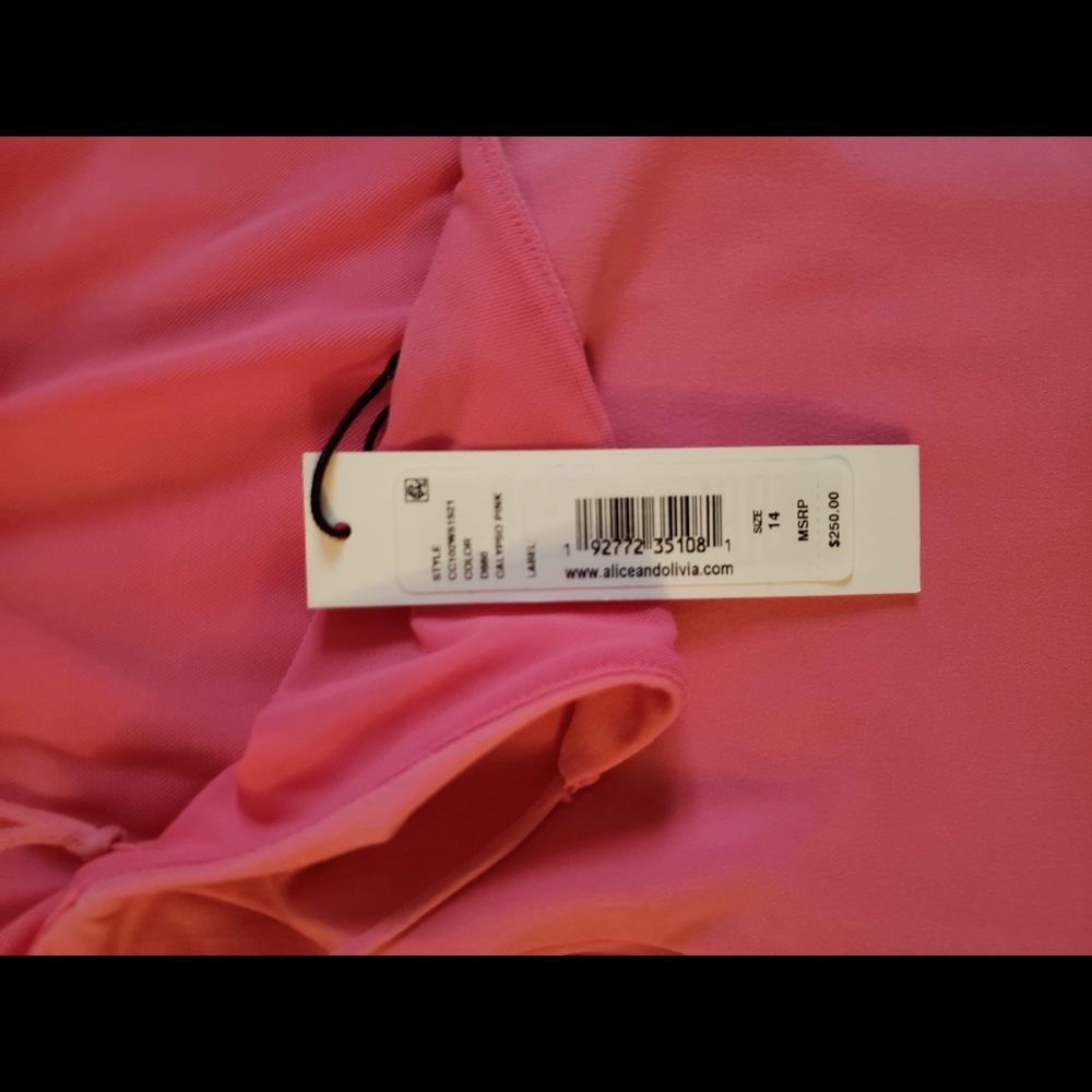 Alice and Olivia cocktail dress- size 14